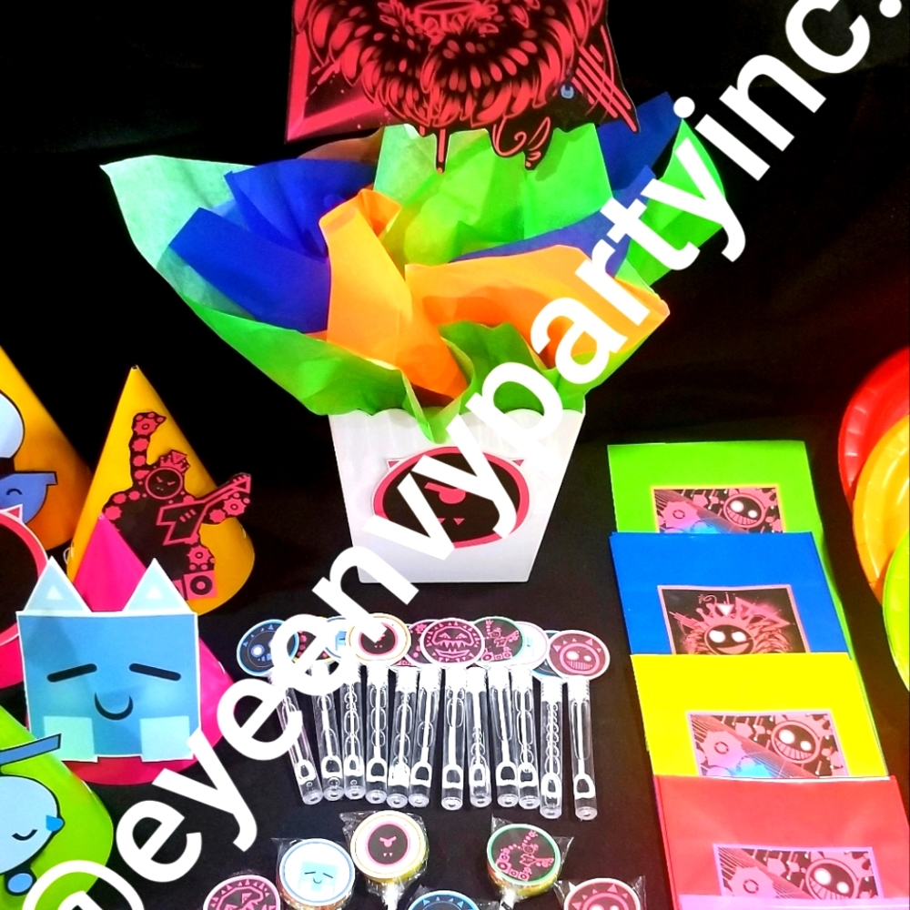 Just Shapes and beats Party supplies